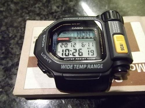 Casio thermo hotsell scanner watch